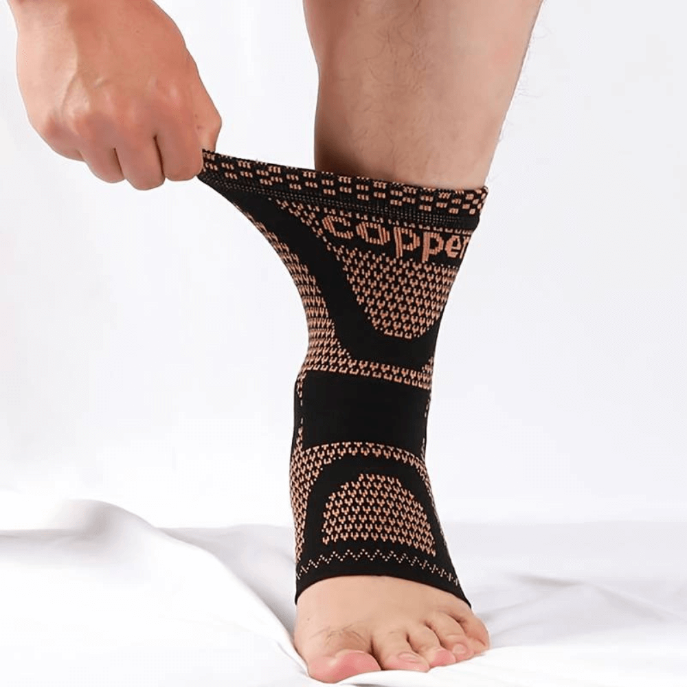 Fotledsstöd med kompression (2 st)