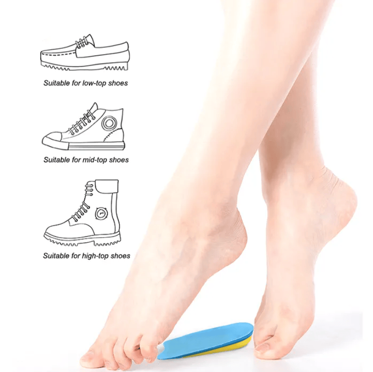 Hälkuddar med stötdämpande gel, U-formad design (2 st)