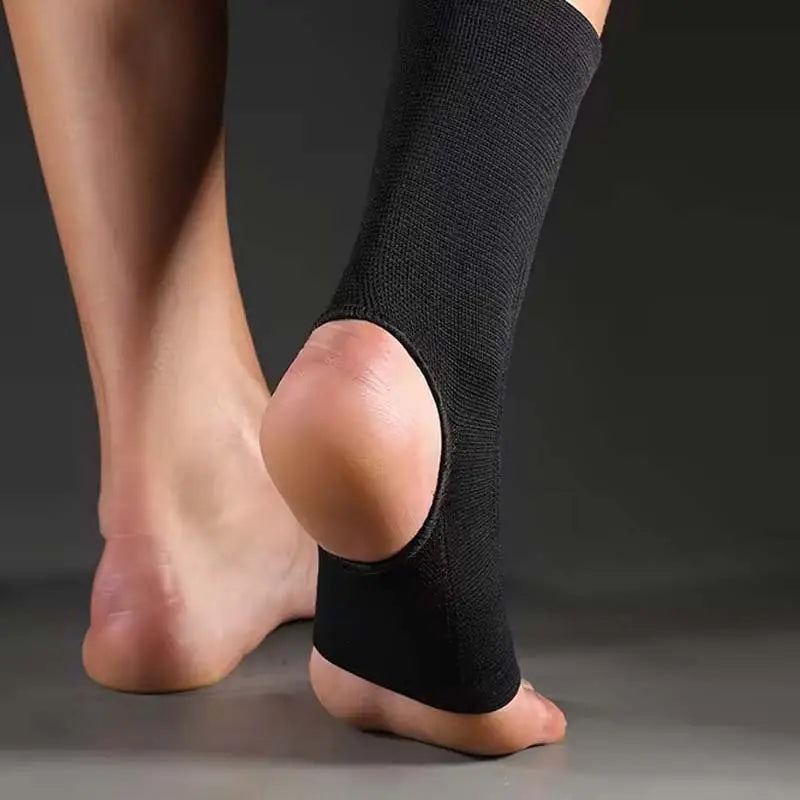 Andningsbar Kompressionsstrumpa med Ankelstöd