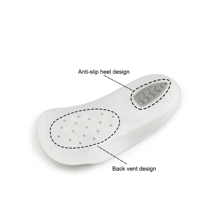 Hålfotsstöd med 4 justerbara inlägg för anpassat stöd