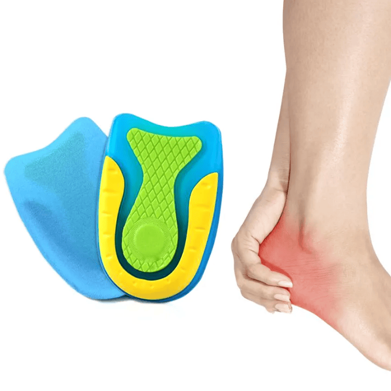 Hälkuddar med stötdämpande gel, U-formad design (2 st)