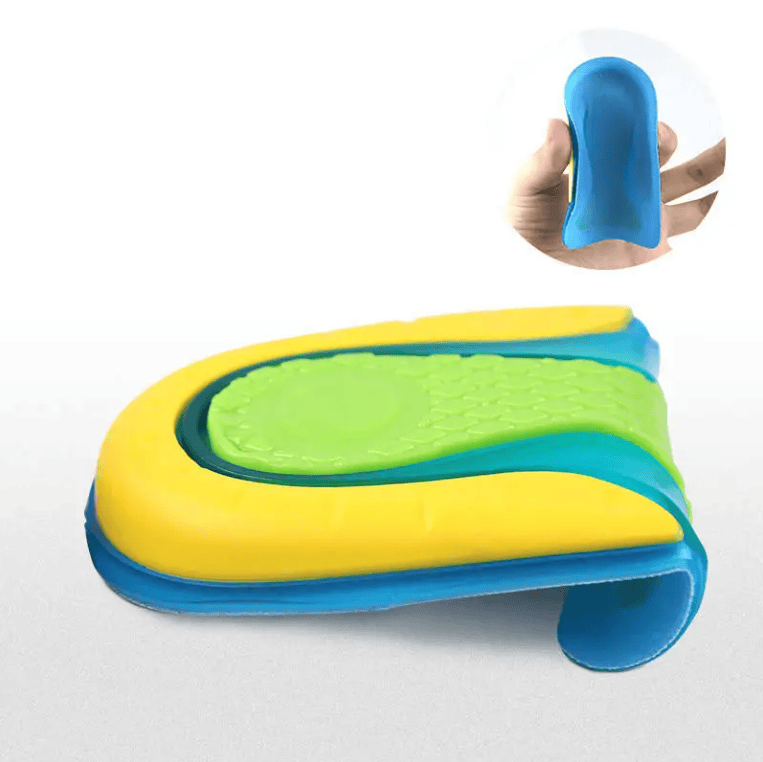 Hälkuddar med stötdämpande gel, U-formad design (2 st)