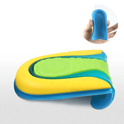 Hälkuddar med stötdämpande gel, U-formad design (2 st)