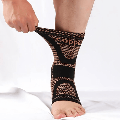 Fotledsstöd med kompression (2 st)