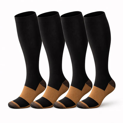 Bekväma kompressionsstrumpor för daglig användning