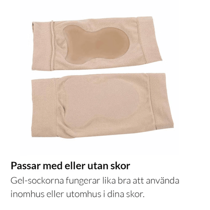 Stödstrumpa för hälsporre