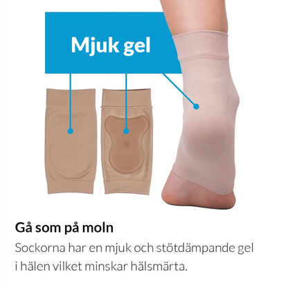 Stödstrumpa för hälsporre