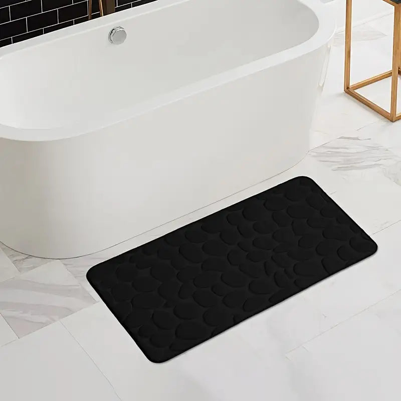 Halkfri badmatta – Låg pile, hög absorption