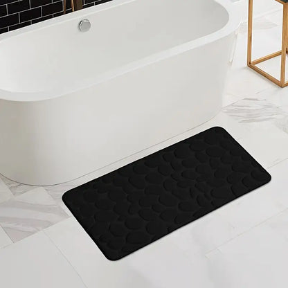 Halkfri badmatta – Låg pile, hög absorption