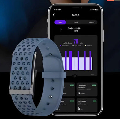 Aktivitetsarmband buret runt handleden i vardaglig position