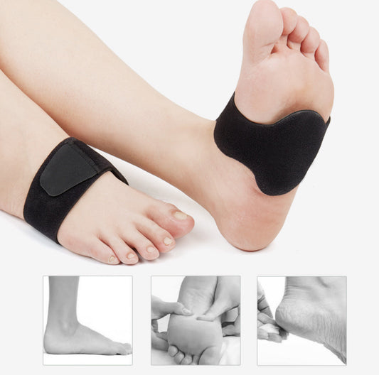 Bågstöd för hålfoten med mjuk stötdämpning som avlastar foten och minskar tryck vid gång och stående.