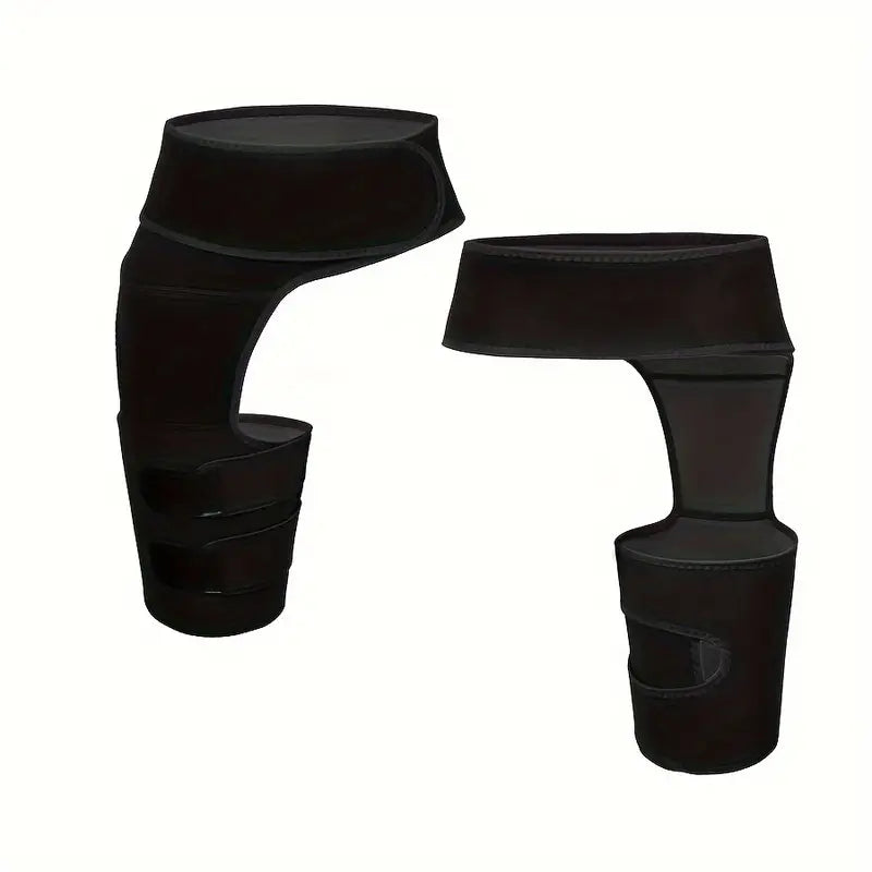 Neopren höftstöd för smärtlindring vid ischias, ljumskar och lår. Justerbar kompression, unisex design