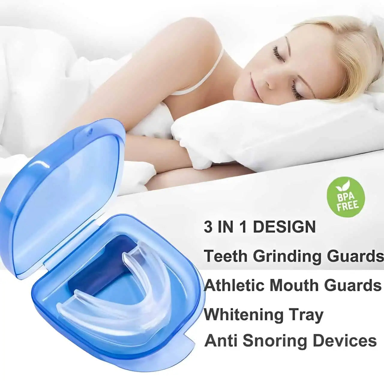 BPA fritt tandskydd mot tandgnissling vid sömn