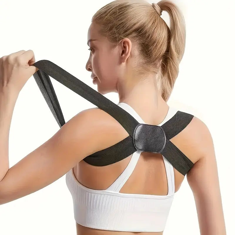 Justerbar Ryggstödstränare – Osynlig Hållningskorrigerare med axel- och ryggsupport