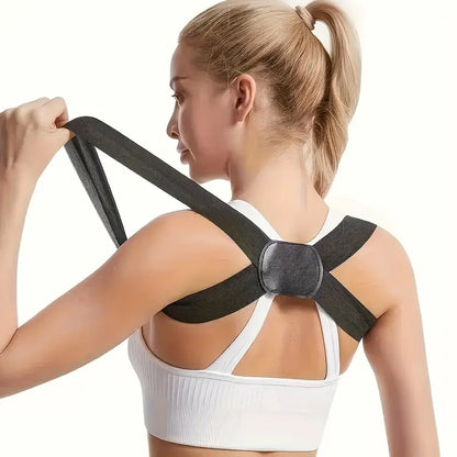 Justerbar Ryggstödstränare – Osynlig Hållningskorrigerare med axel- och ryggsupport
