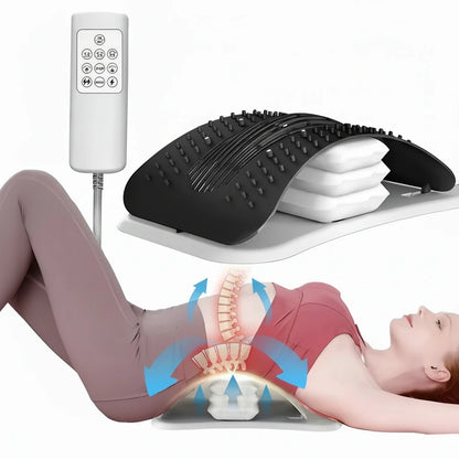 Elektrisk ryggsträckare för stretching av ländryggen