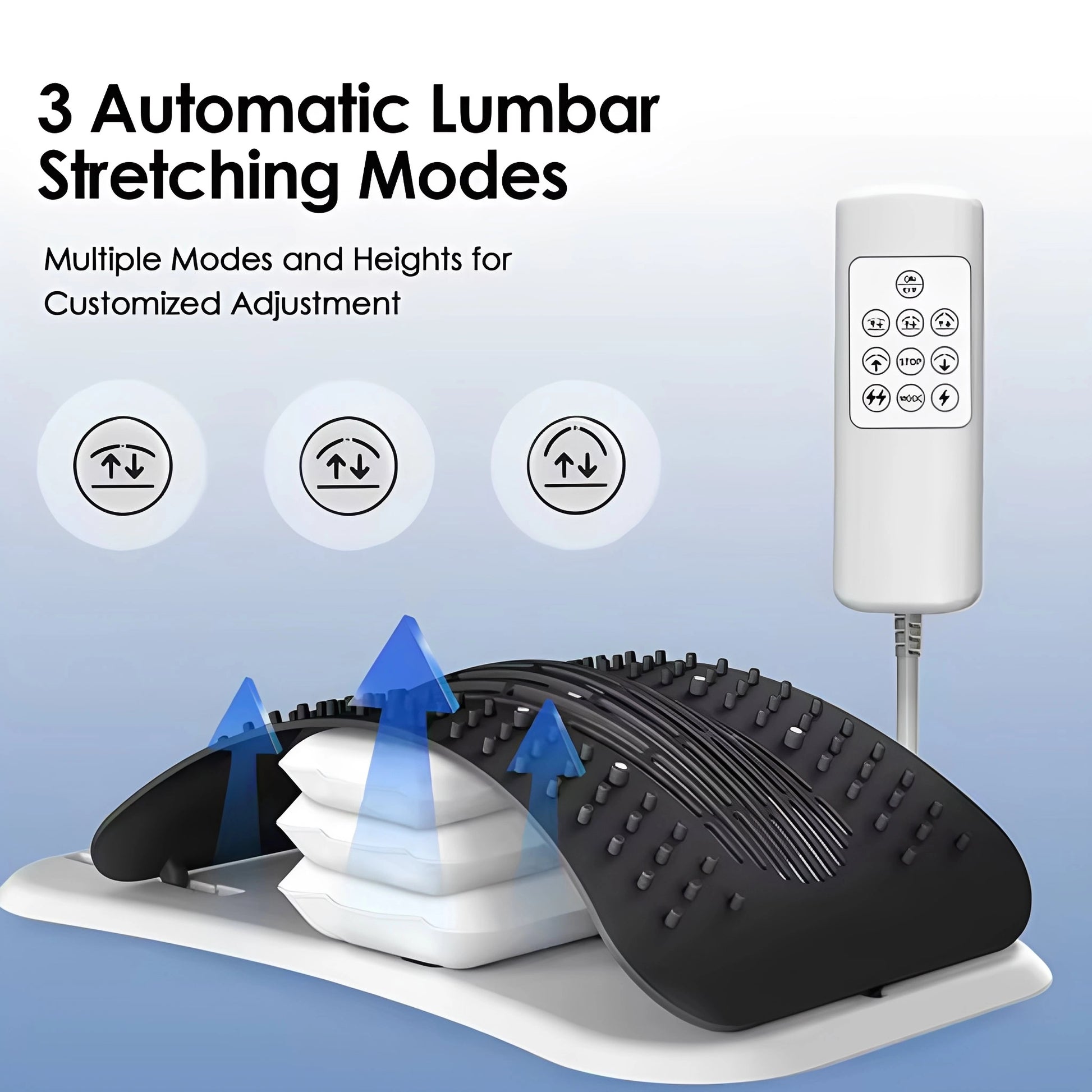 3 automatiska stretching lägen