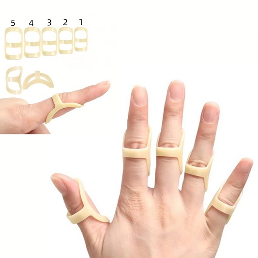 5-pack Fingerskenor – Justerbart stöd för Ledskydd