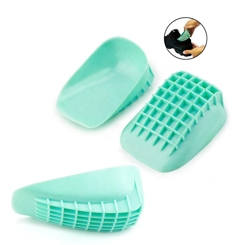 Närbild på gelstruktur som absorberar stötar