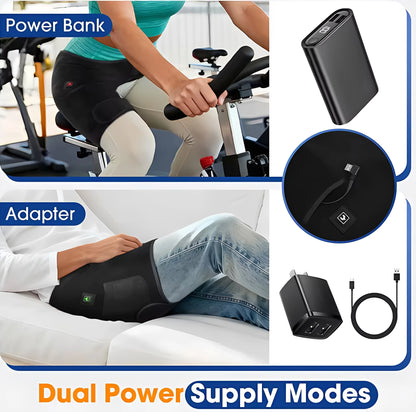 Produkten går att ladda med både powerbank och adapter.