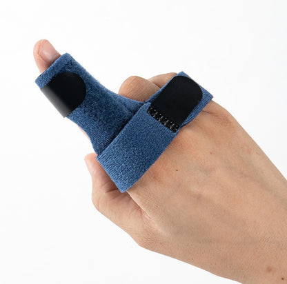 Justerbar fingerskena med aluminiumstöd