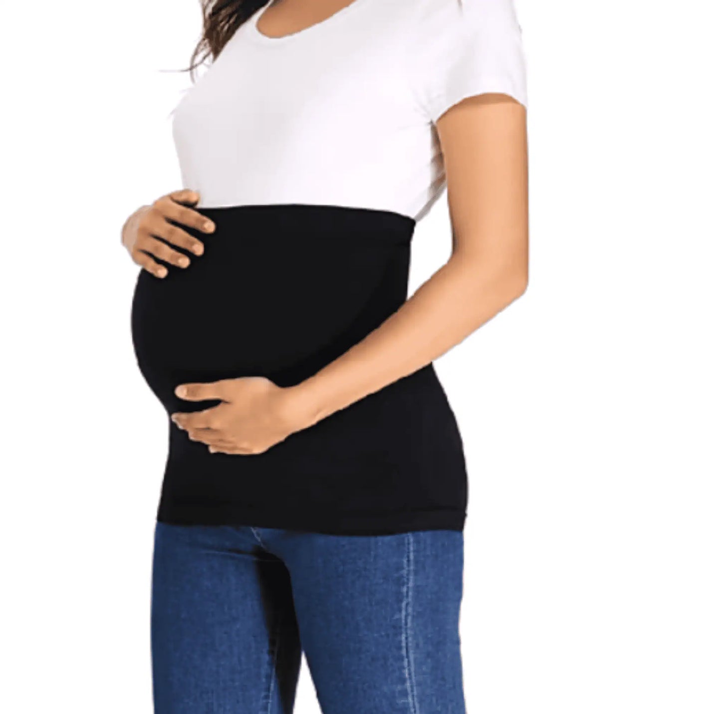 Justerbart magband med elastiskt material