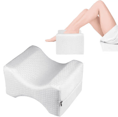 Ortopedisk benkudde placerad mellan benen vid sidoläge