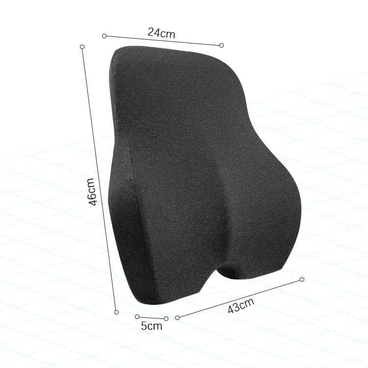 Måttanvisning för ländryggsstödskudden