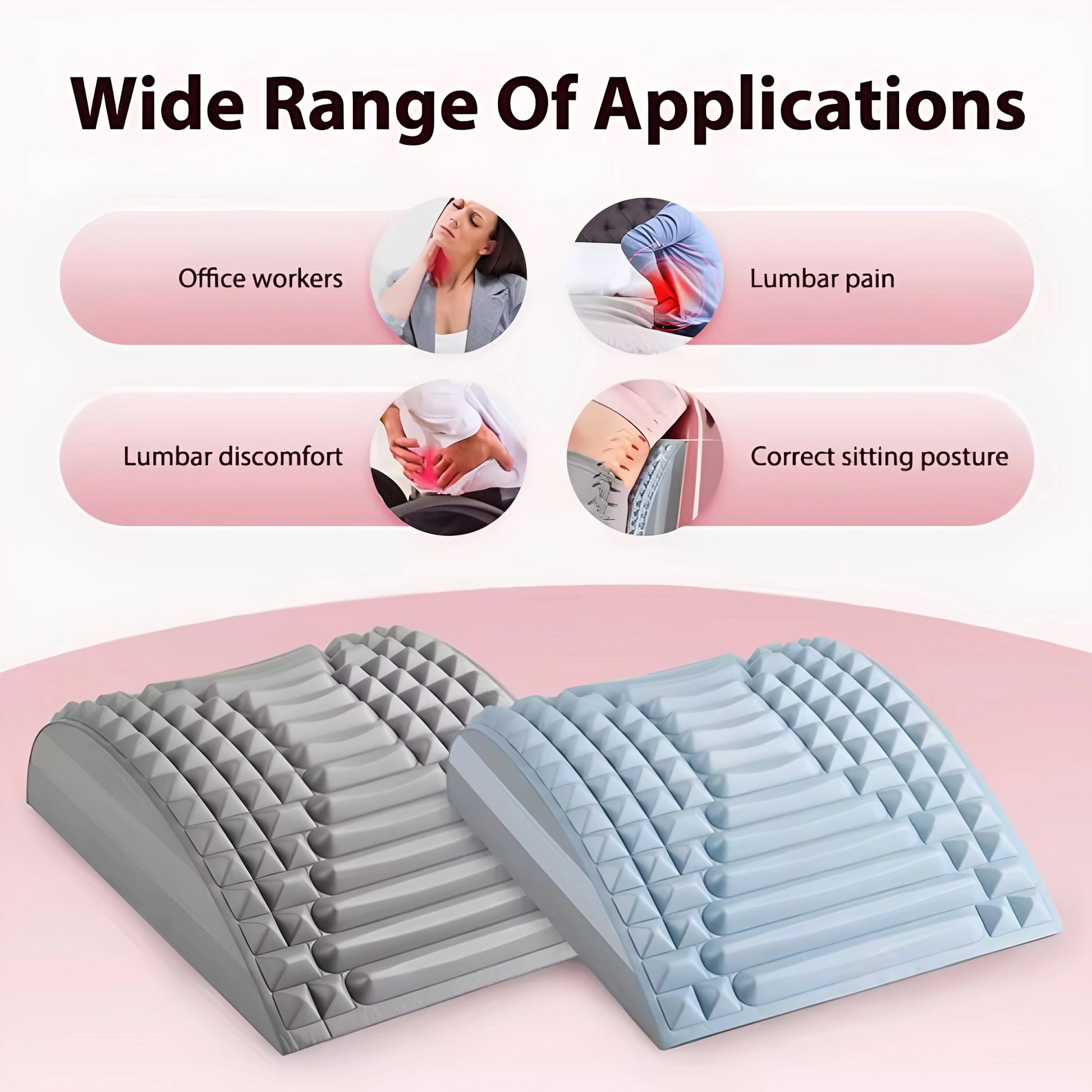 Ryggsträckaren passar flera användningsområden