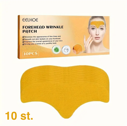 Kollagenbehandling för pannrynkor – uppstramande plåster med centella (10 st)