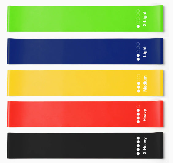 Treningsstrikk 5-pakning – Hjemmegym, Fitness, Yoga og Pilates