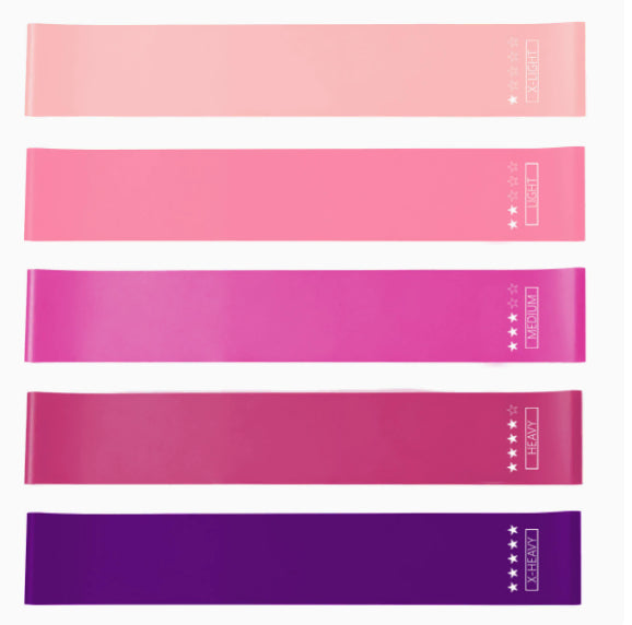 Treningsstrikk 5-pakning – Hjemmegym, Fitness, Yoga og Pilates