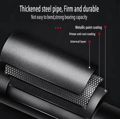 Flera material för robust träningstång för din träning