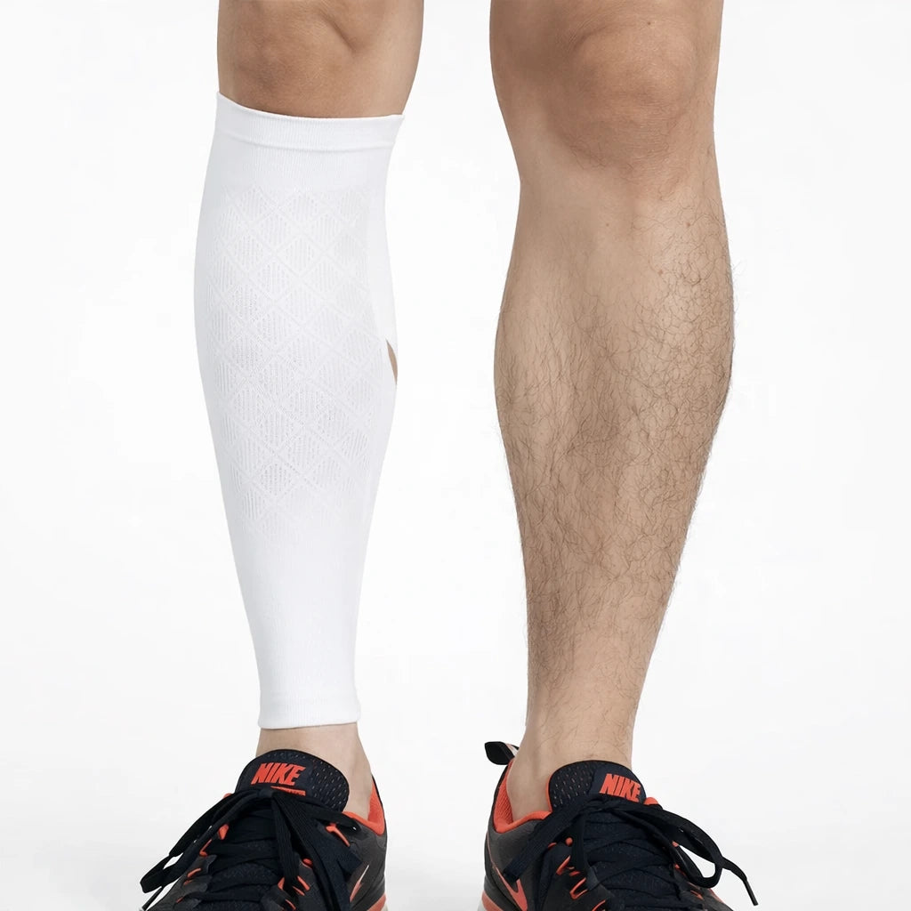 Vadskydd med kompression runt vaden