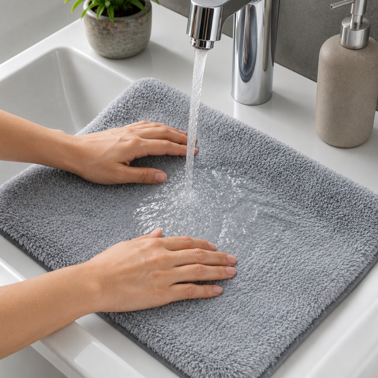 Elektrisk värmedyna med tvättbart och mjukt överdrag som enkelt rengörs för hygienisk och bekväm daglig användning.